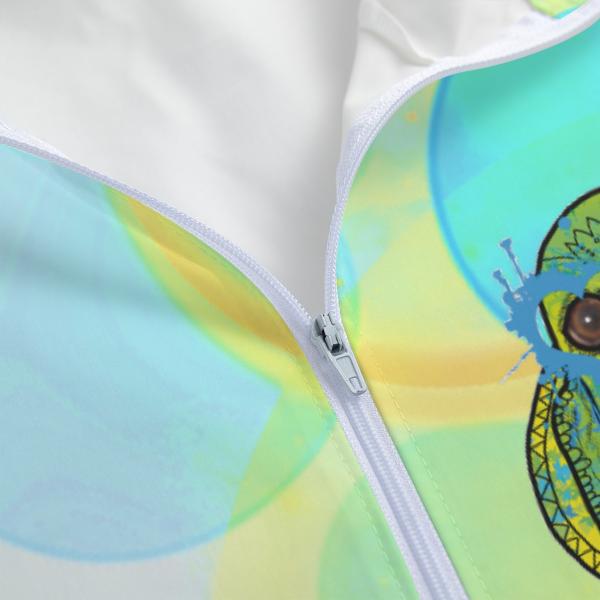 Leichte Regenjacke Paolo – Popart Hundemotiv, 100 % Polyester, Unisex, Mix, Mischling, Basset Hound